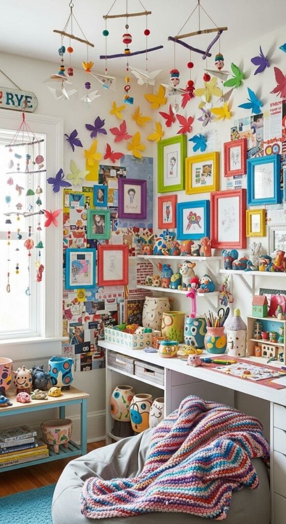 Add Colorful Wall Art