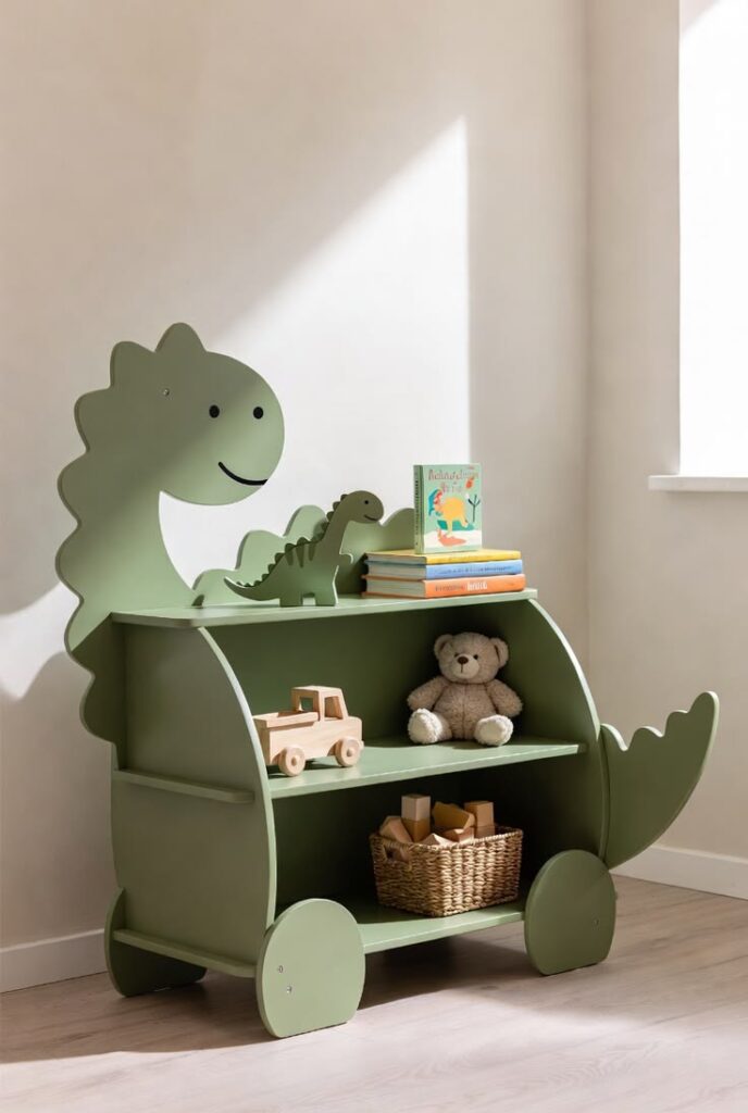  Add Dinosaur-Themed Storage