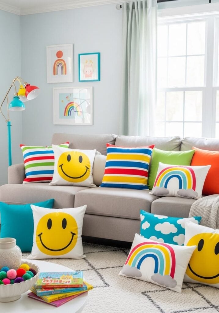 Add Fun Throw Pillows