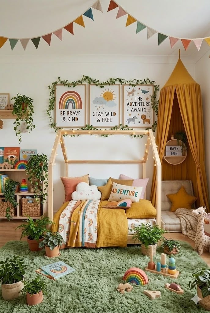 Add Nature-Inspired Rainbow Colors