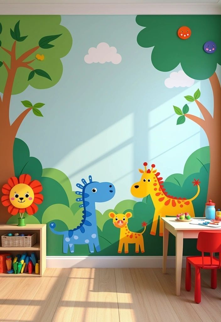 Add Playful Wallpaper
