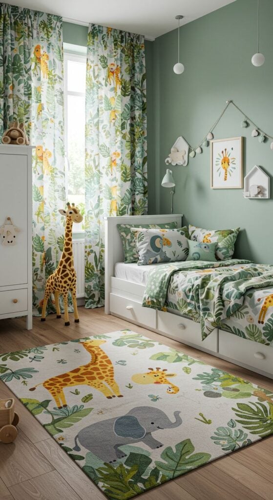 Add Safari-Themed Bedding
