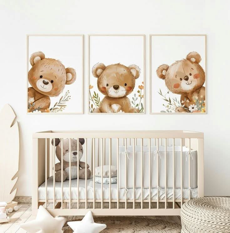 Add Teddy Bear Wall Art