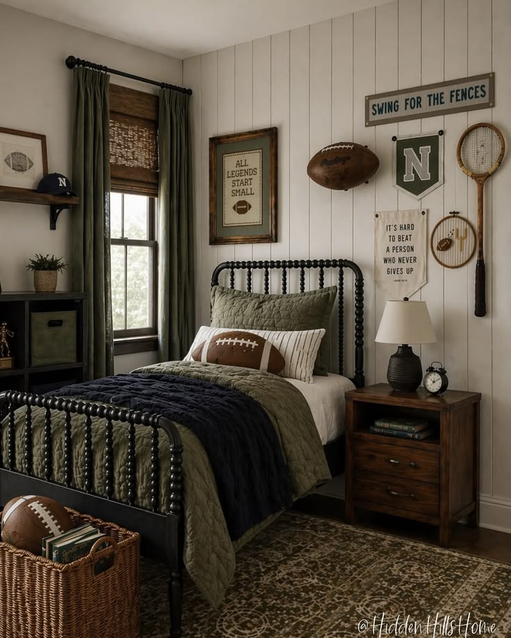 Add Vintage Sports Elements