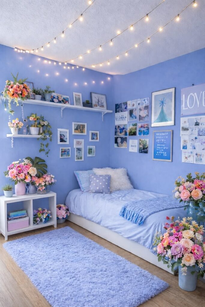 Add a Blue Area Rug