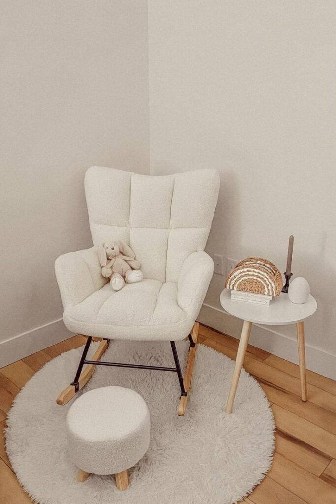  Add a Comfortable Nursing Chair