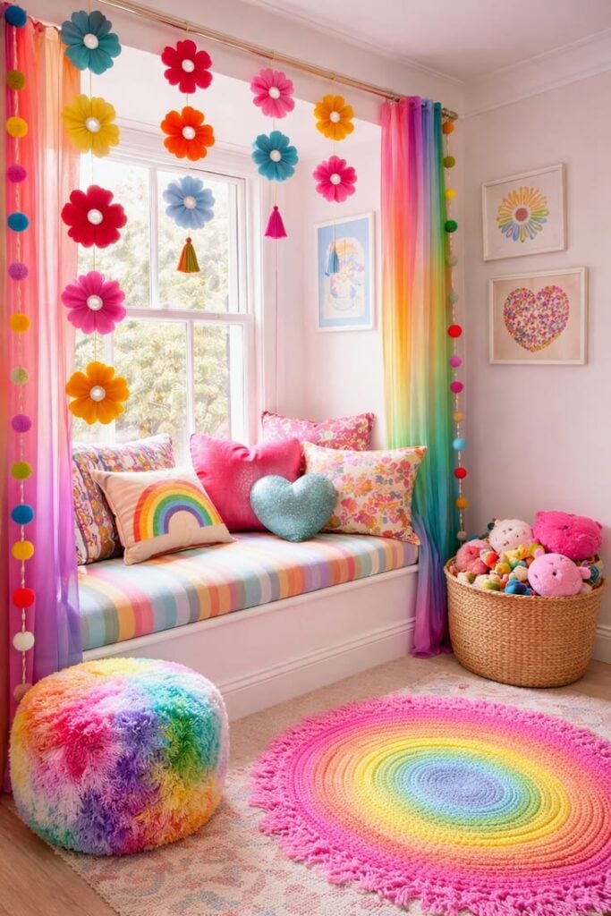 Add a Rainbow Rug