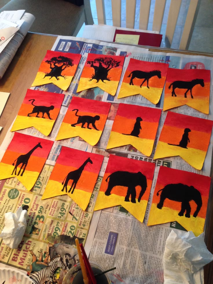 Animal Silhouette Art