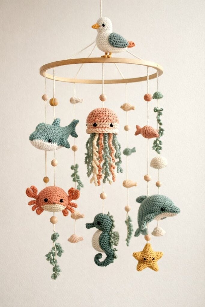  Hang Animal-Themed Mobiles