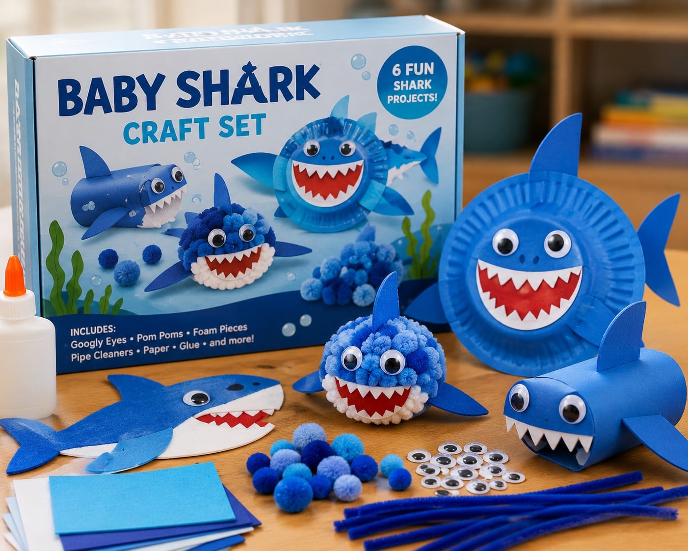 Baby Shark Craft Set