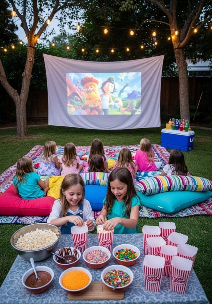 Backyard Movie Night