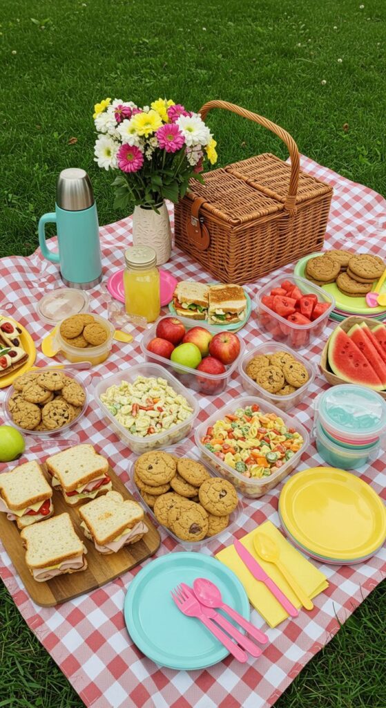 Backyard Picnic Lunch