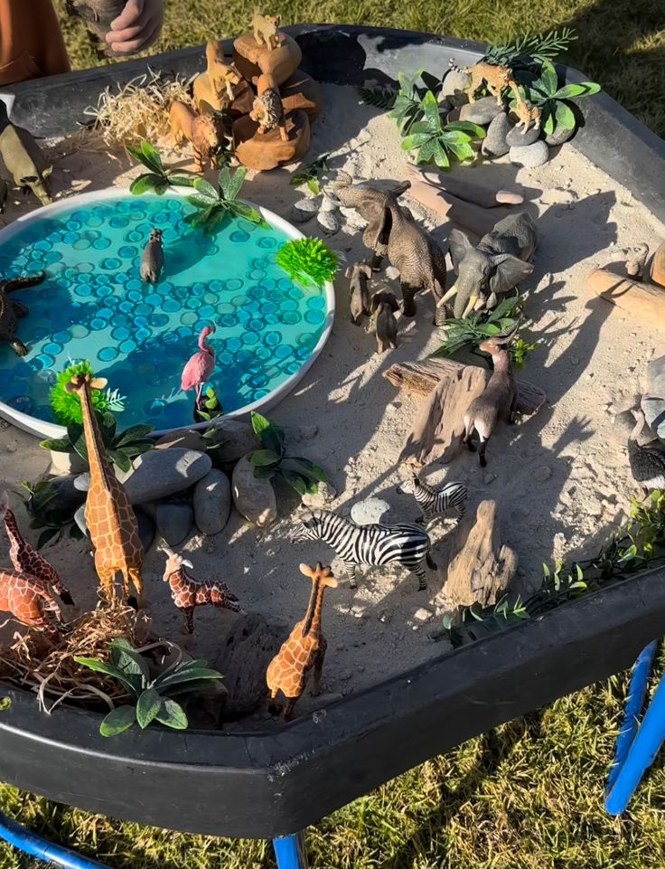 Backyard Sensory Bin