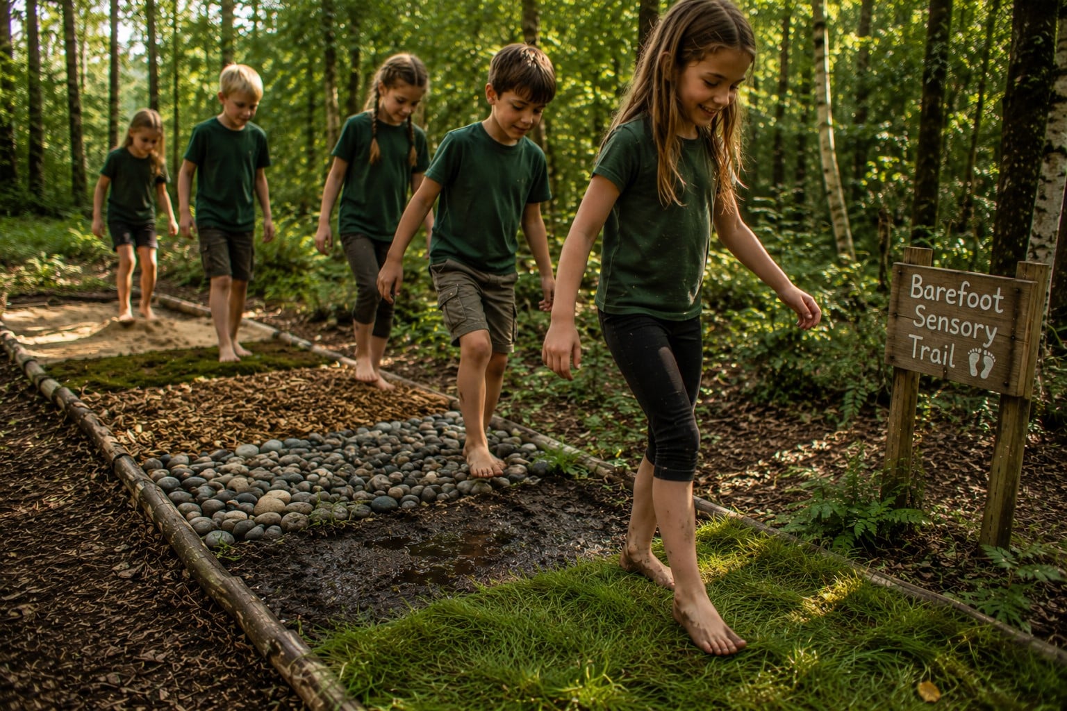 Barefoot Walking Trail