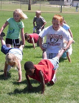 Bear Crawl Race