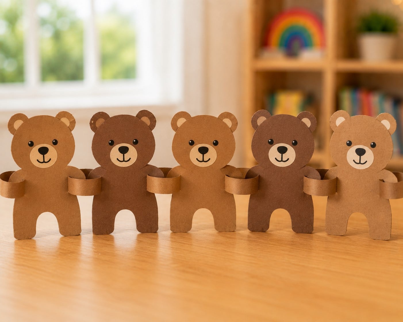 Bear Paper Chain