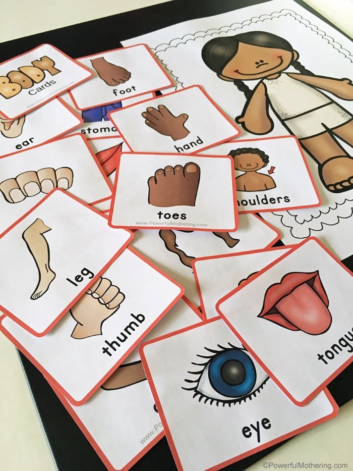 Body Part Identification Games