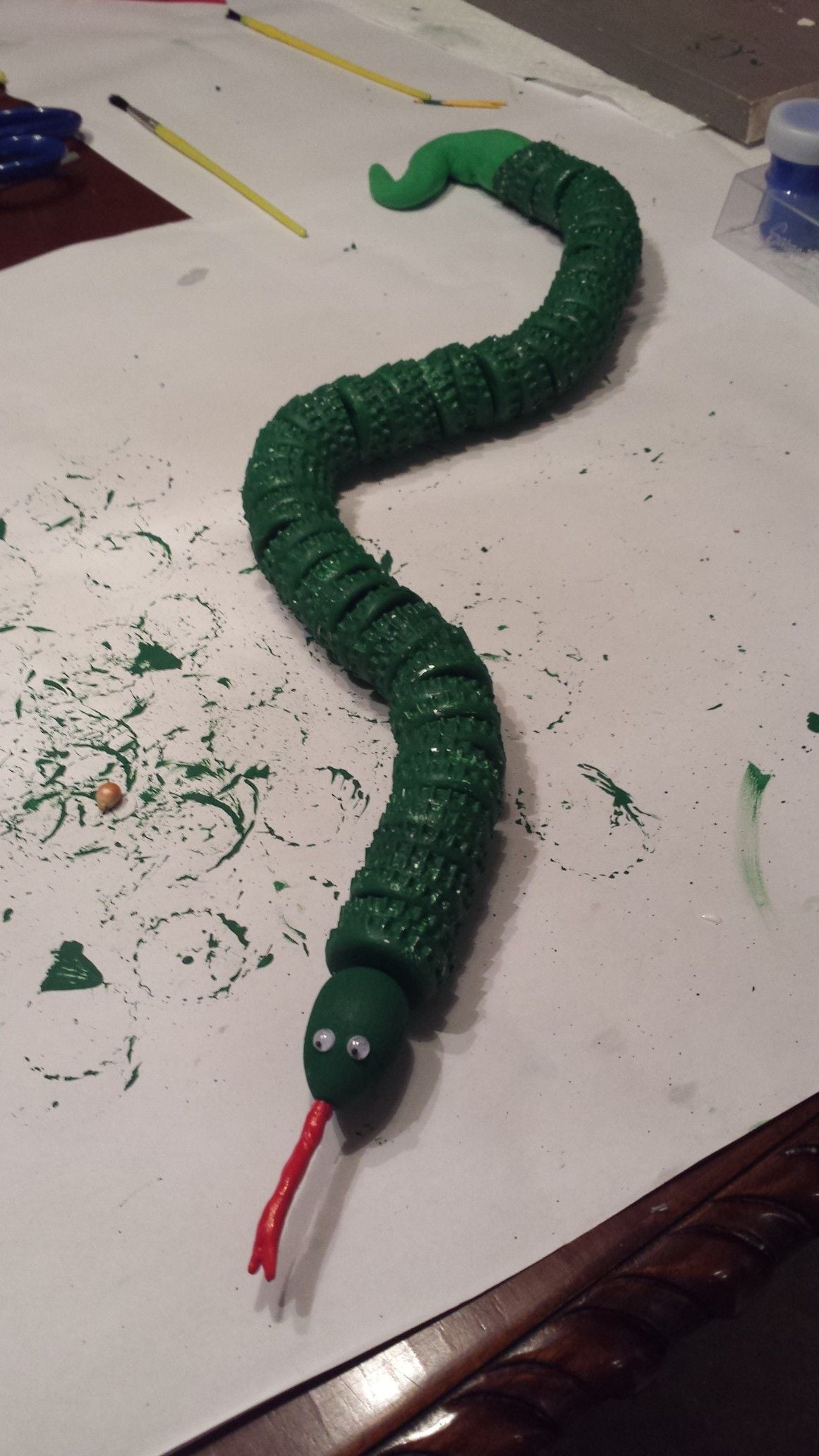 Bottle Cap Snake