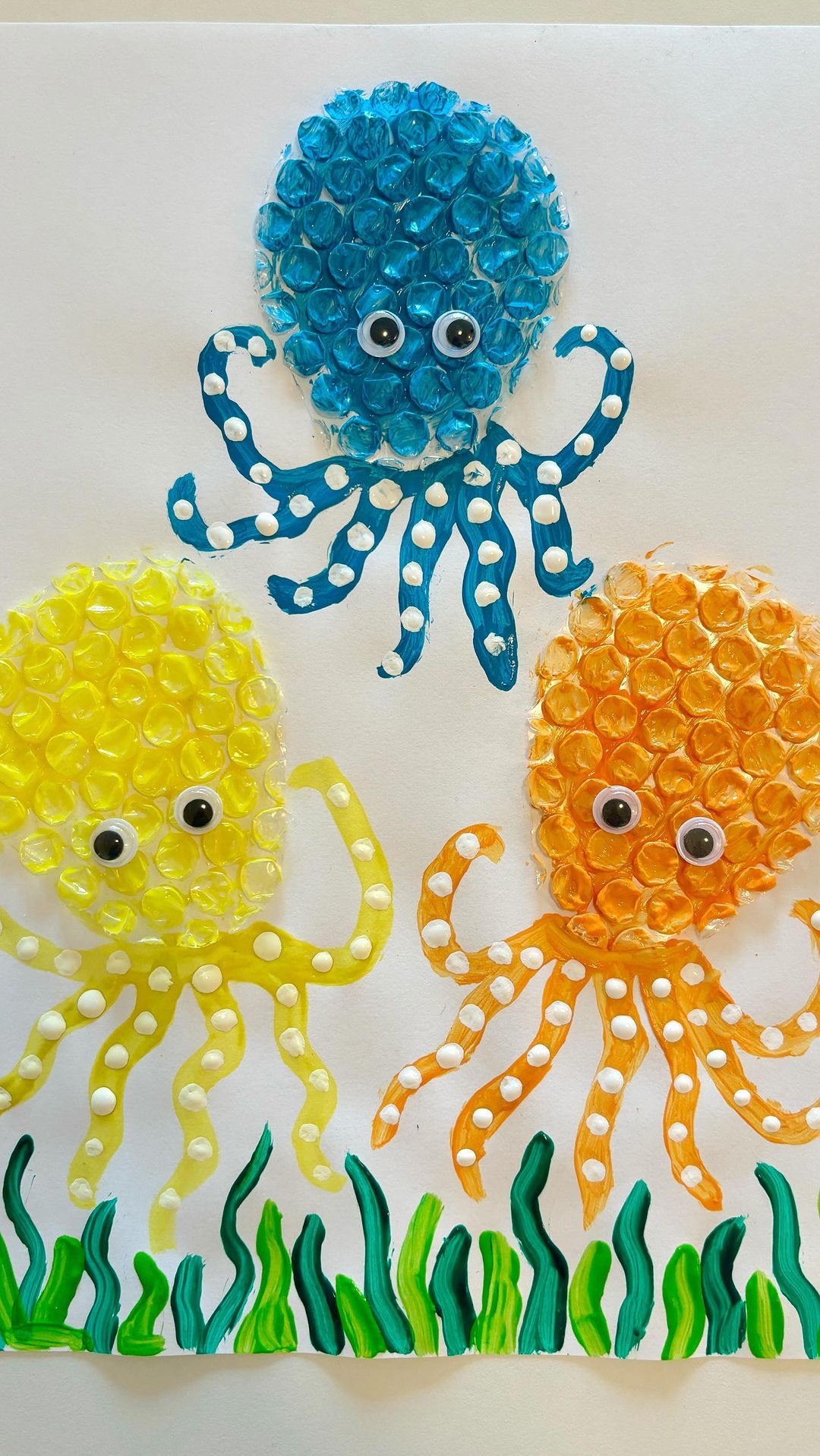 Bubble Wrap Octopus