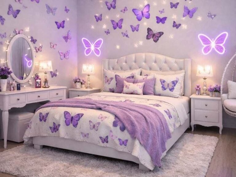 27 Butterfly Bedroom Ideas That Feel Delicate and Dreamy
