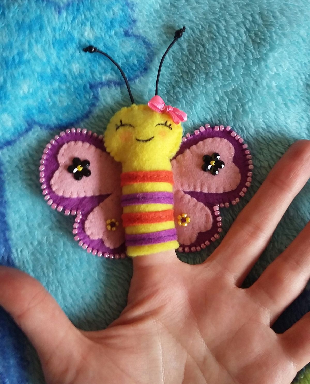 Butterfly Finger Puppet