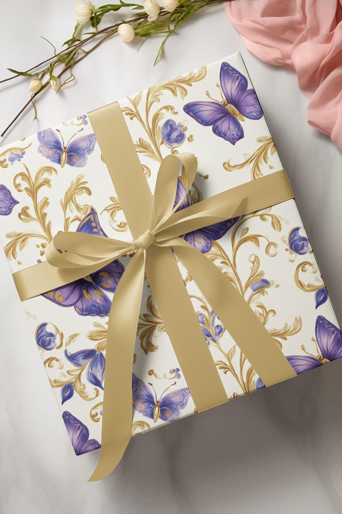 Butterfly Wrapping Paper