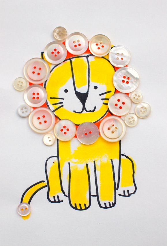 Button Mane Lion