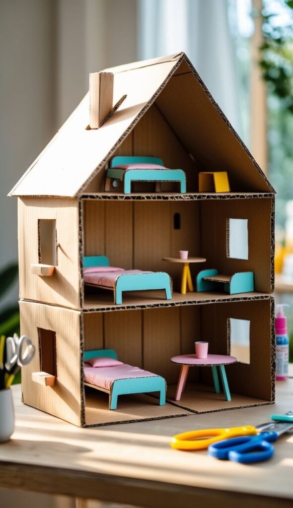 Cardboard Box Houses