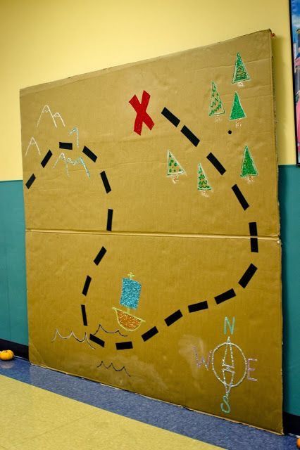 Cardboard Clue Hunt