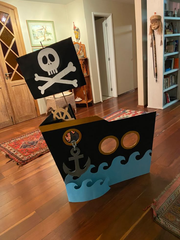 Cardboard Pirate Ship