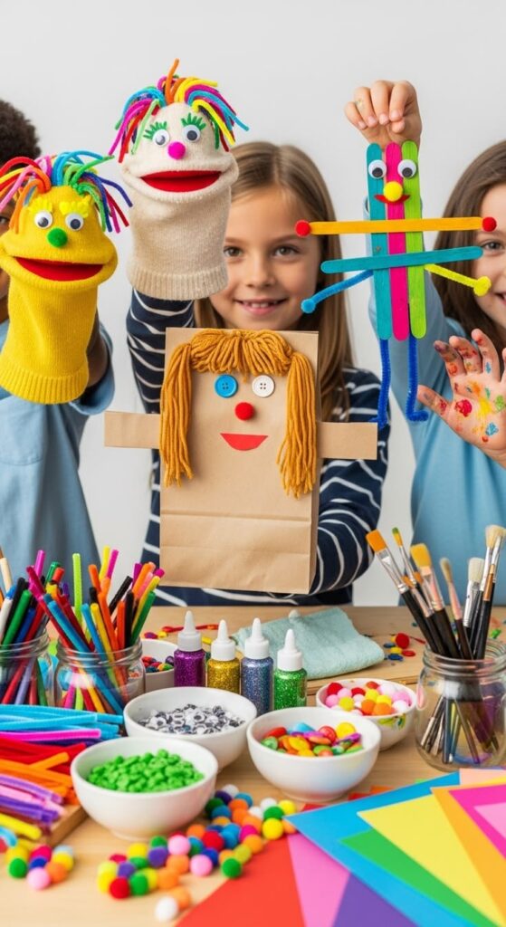 Cardboard Puppets