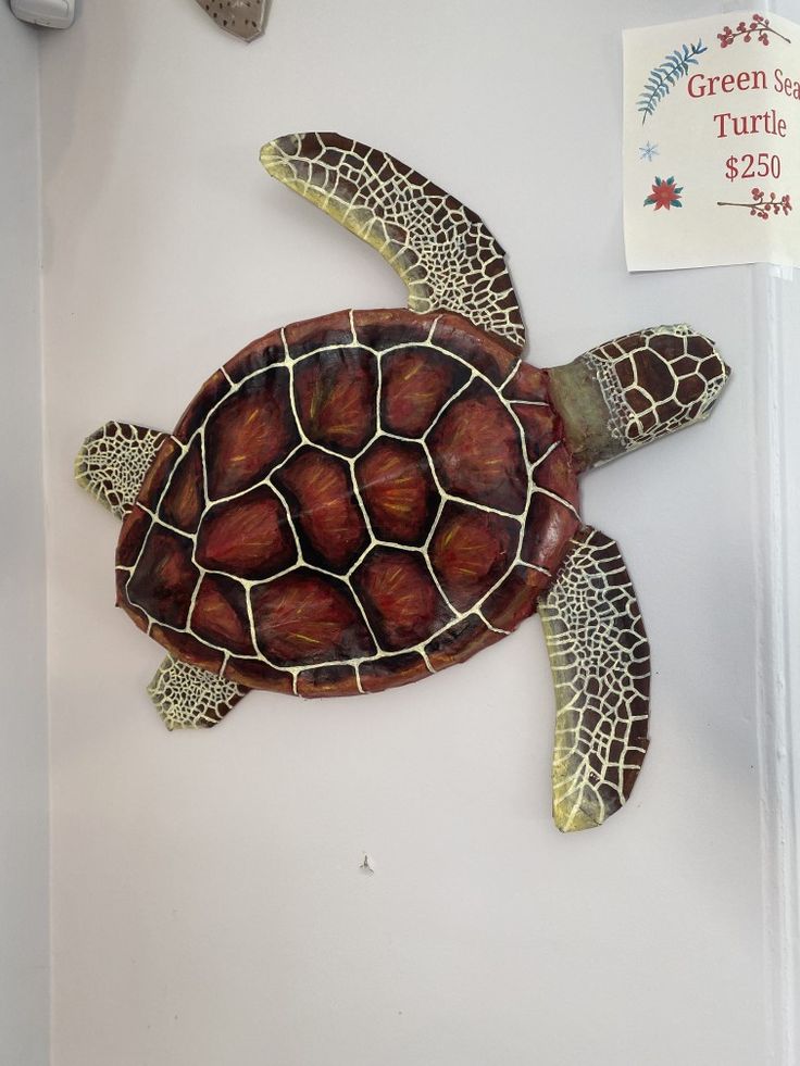 Cardboard Sea Turtle