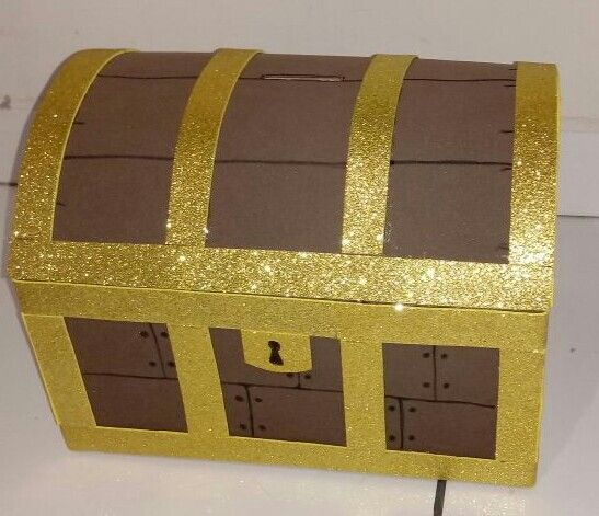  Cardboard Treasure Boxes