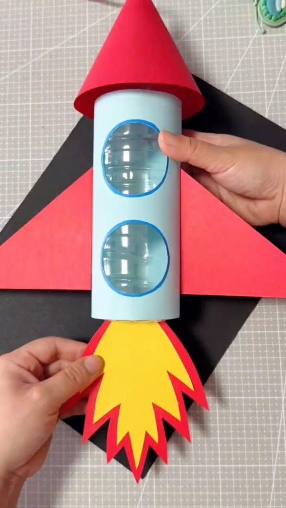 Cardboard Tube Rocket