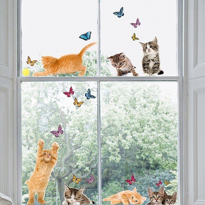 Cat Window Cling