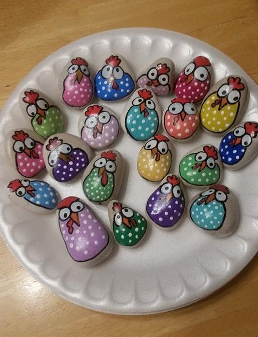 Chicken Story Stones