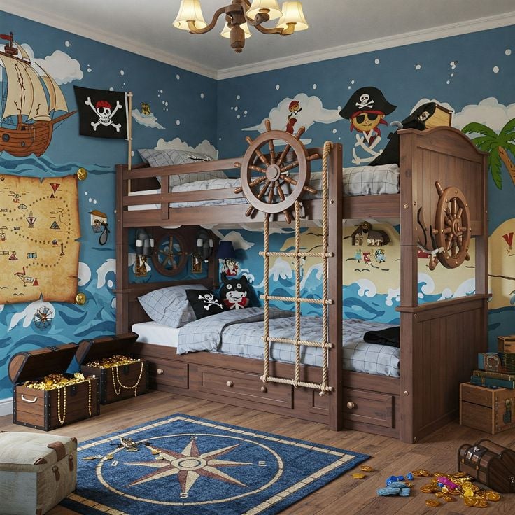 Add a Boat-Shaped Bed