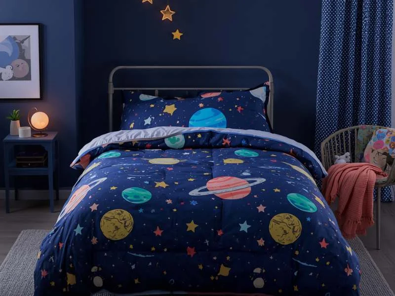 Use Space-Themed Bedding