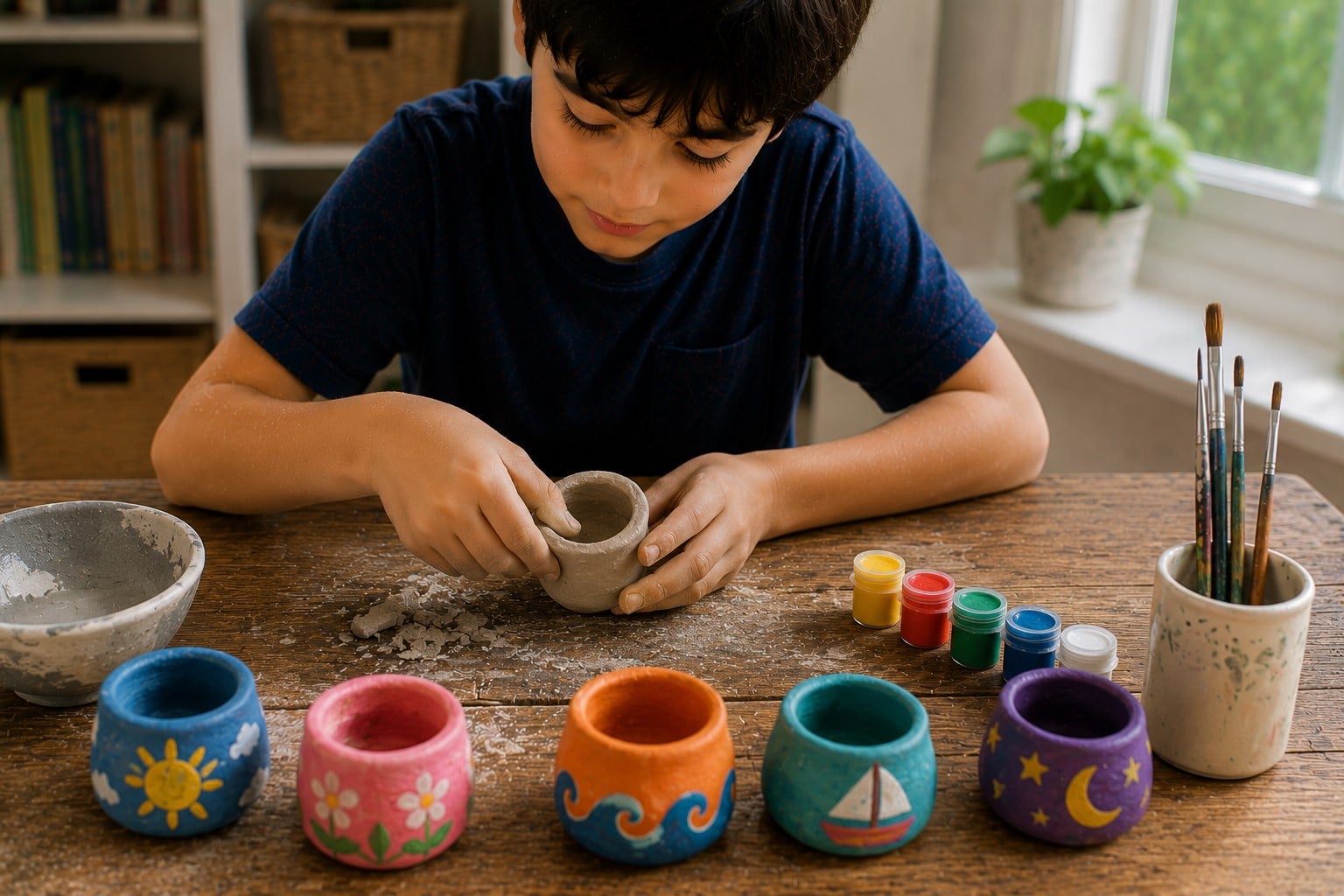 Clay Thumb Pot