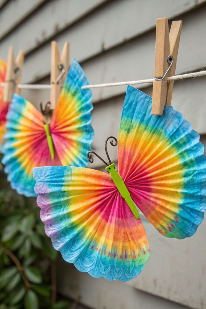  Coffee Filter Butterfly Art