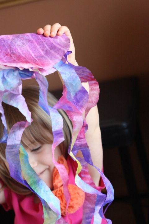 Coffee Filter Jellyfish