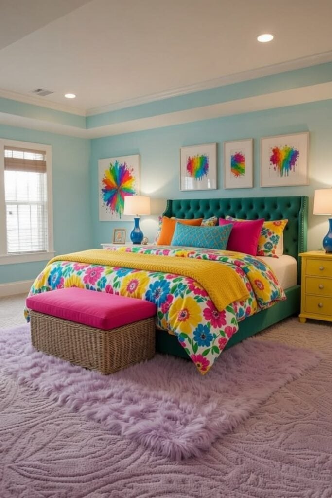 Colorful Bedding