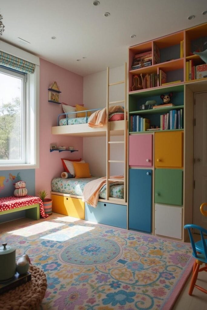 Install Wall-Mounted Display Shelves