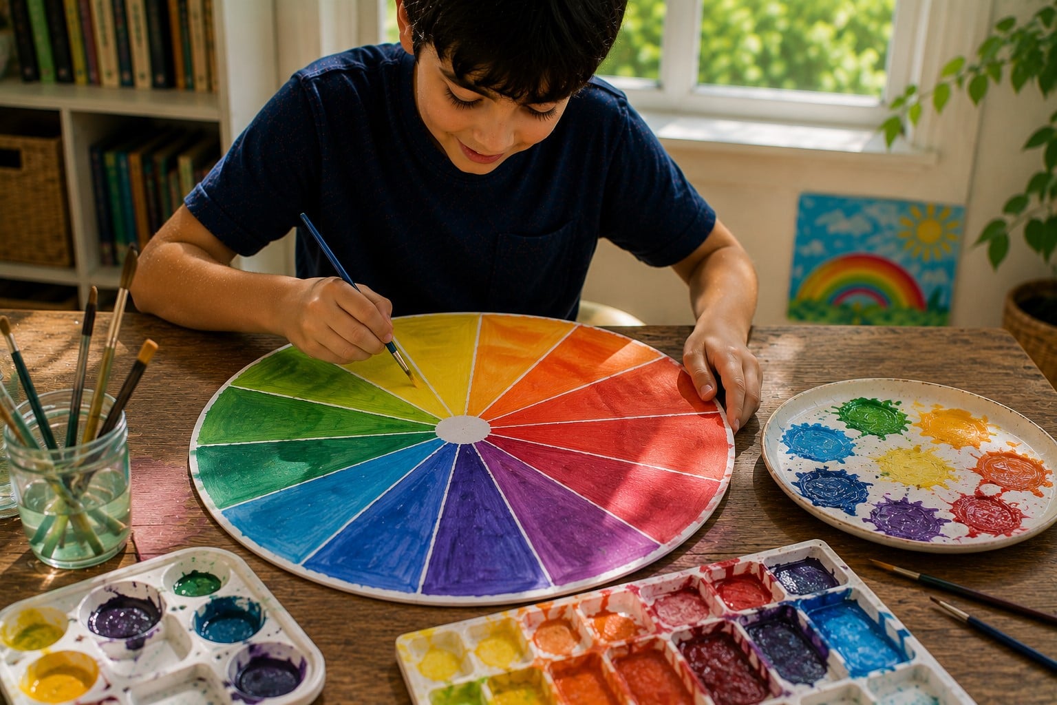 Colour Wheel Art