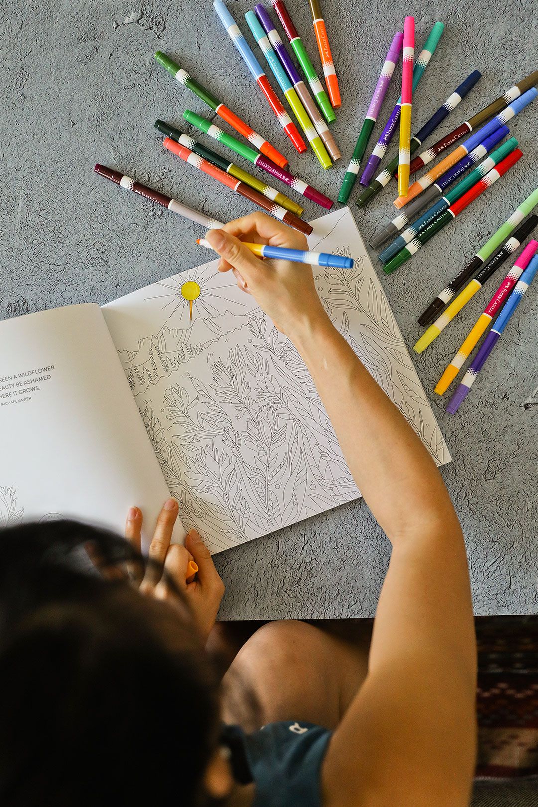 Colouring Books and Pencils
