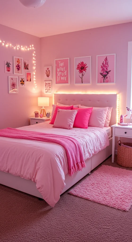 Combine Several Pink Shades