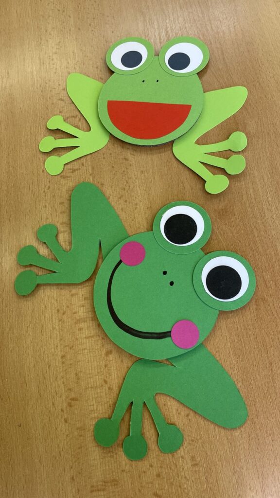Construction Paper Frog