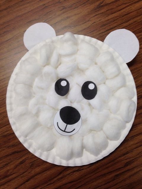  Cotton Ball Polar Bear