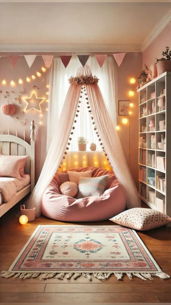 Create a Canopy Reading Corner