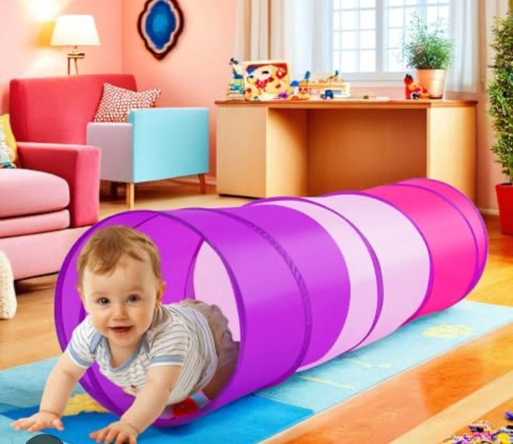 Crawling Tunnel Races